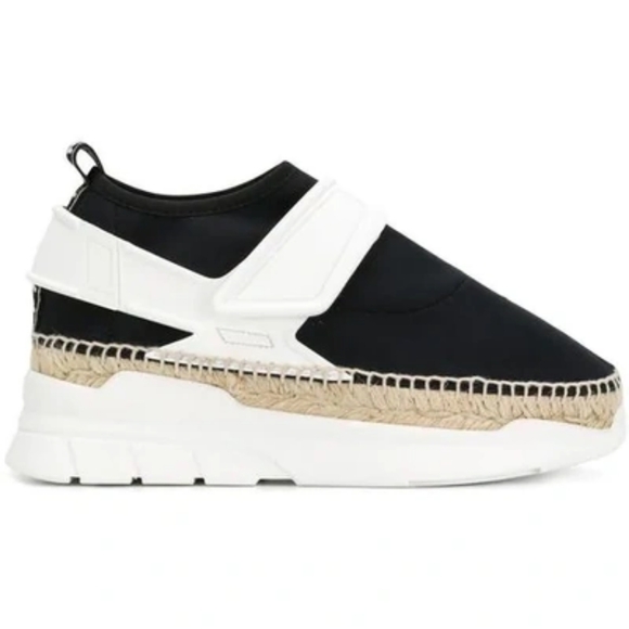 Kenzo 🐯 Women's K-Lastic Platform Espadrilles, Black - Picture 2 of 7
